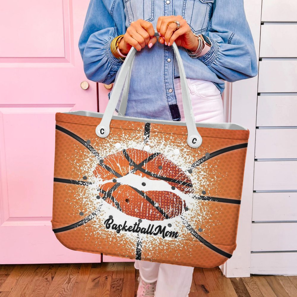 Bucket Tote Bag, Limited Edition Bogg Bag, Beach Bag Kiss My Game - Image 3