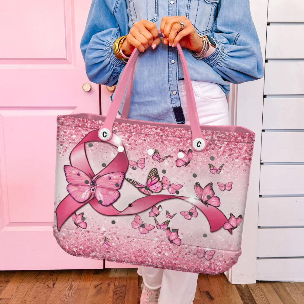 Bucket Tote Bag, Limited Edition Bogg Bag, Beach Bag Bling Lepidoptera - Image 3
