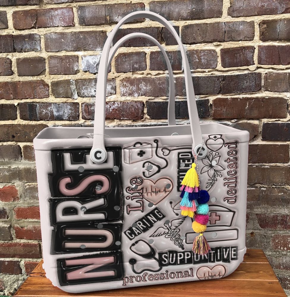 Nurse-Themed Tote Bag - Durable, Stylish, Perfect Gift For Healthcare Professionals - Image 3