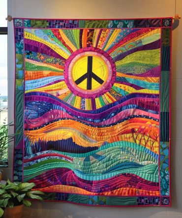 Peaceful Dream Quilted Blanket