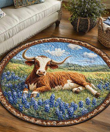 Prairie Pride Quilted Round Mat