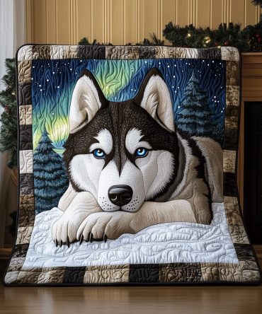 Pure Husky Serenity Quilted Blanket