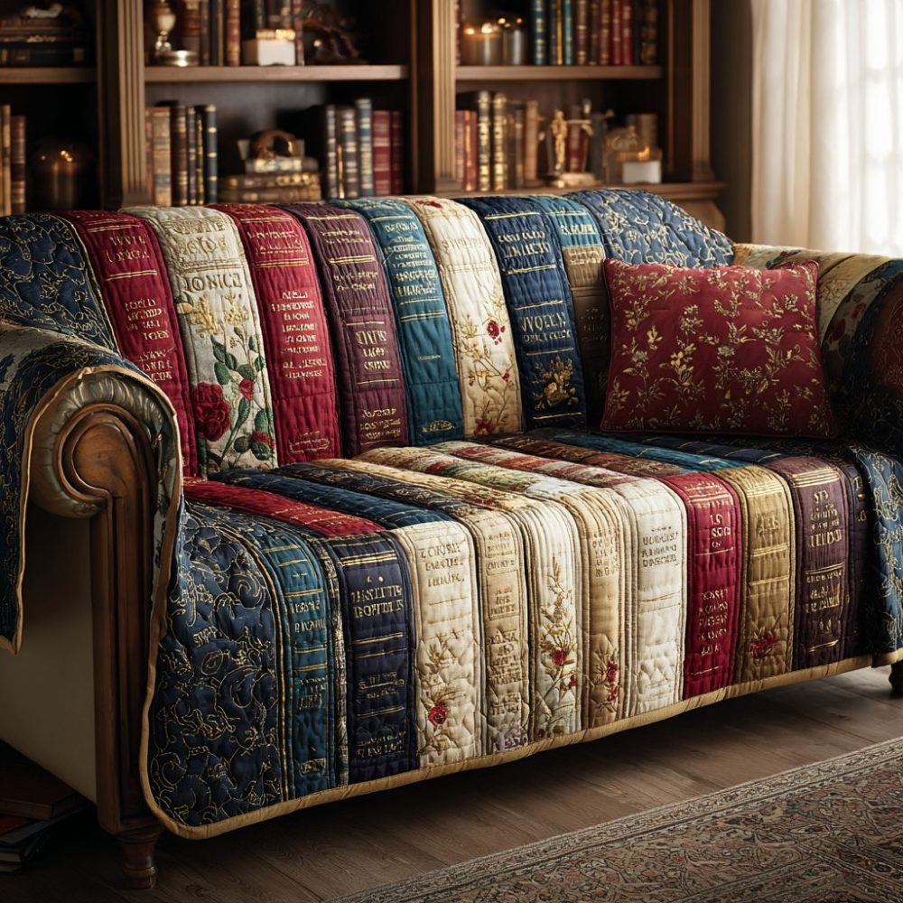 Reading Hollow Quilted Sofa Cover