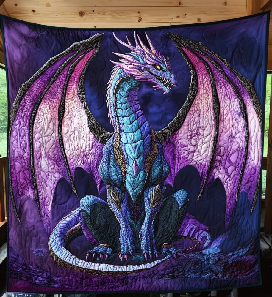 Realm Guardian Quilted Blanket