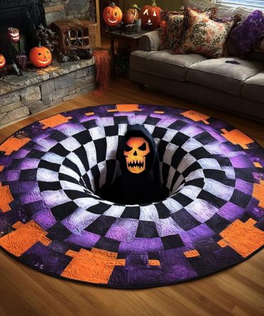 Reaper Sorcery Quilted Round Mat