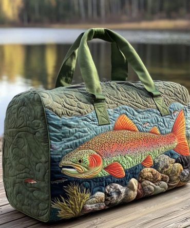 River Spirit Quilted Duffle Bag