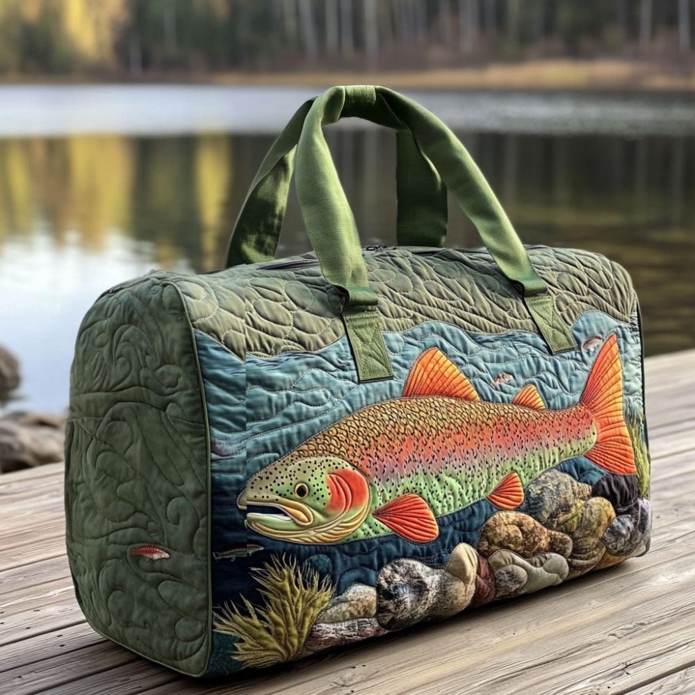 River Spirit Quilted Duffle Bag