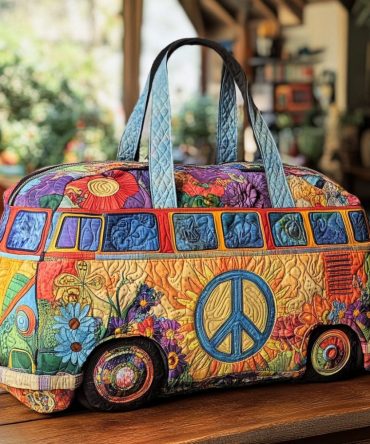 Road Rhythm Quilted Duffle Bag