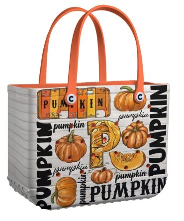 Festive Pumpkin Tote Bag - Perfect For Fall Outings & Halloween Shopping!