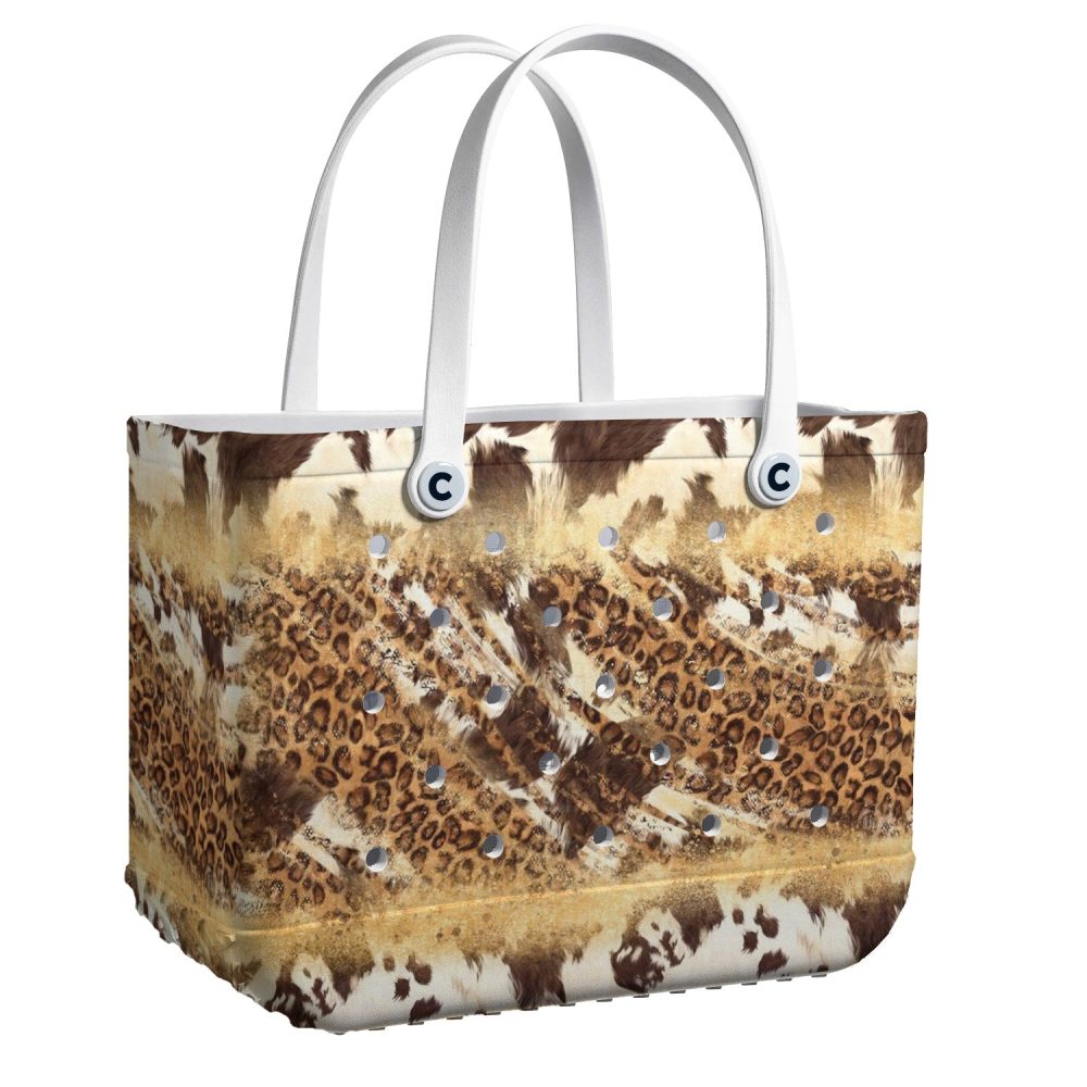 Stylish Leopard Print Tote Bag – Durable, Versatile & Chic For Everyday Use