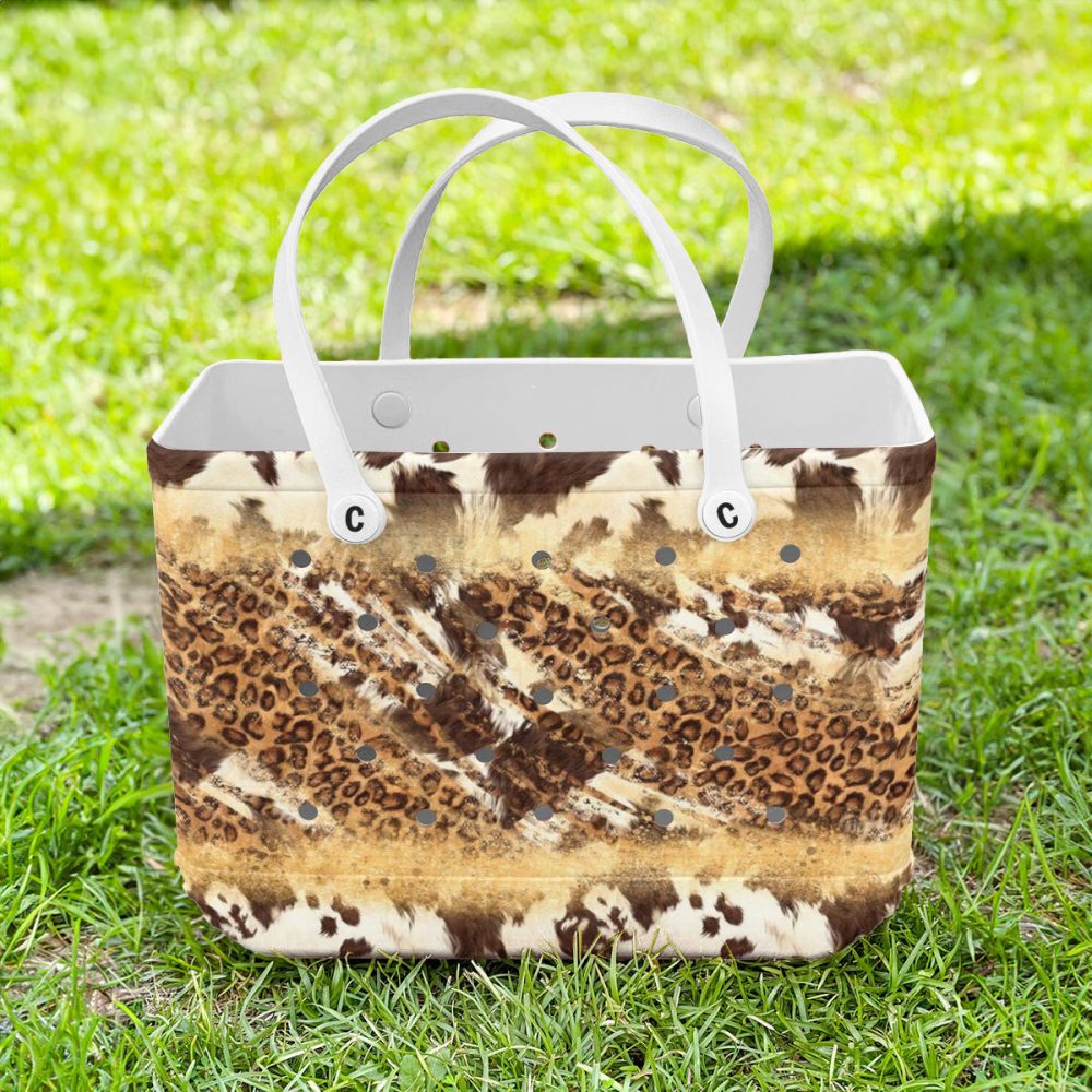 Stylish Leopard Print Tote Bag – Durable, Versatile & Chic For Everyday Use - Image 2