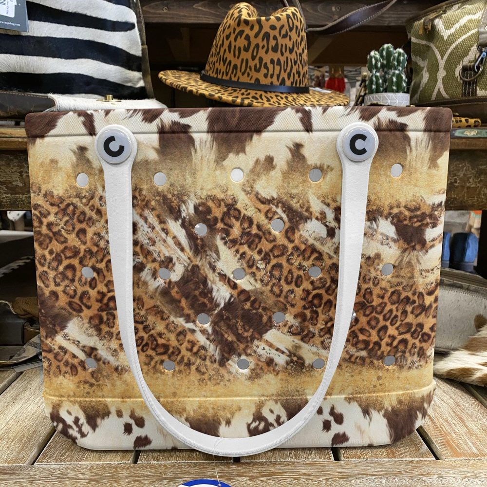 Stylish Leopard Print Tote Bag – Durable, Versatile & Chic For Everyday Use - Image 6