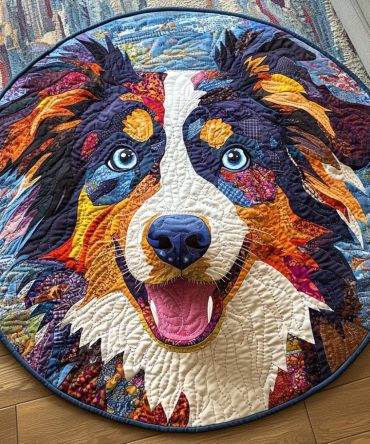 Rustic Aussie Soul Quilted Round Mat
