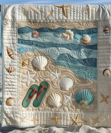 Sandy Shores Quilted Blanket