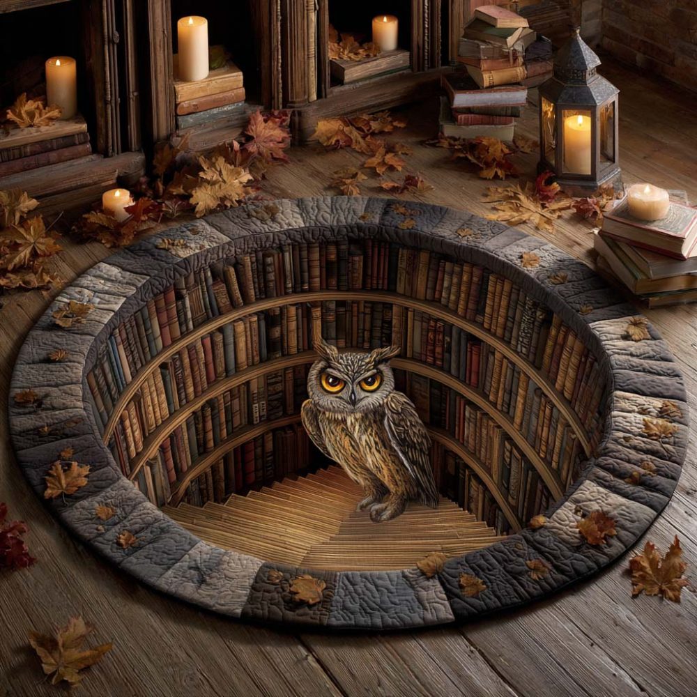 Shadow Seer Quilted Round Mat