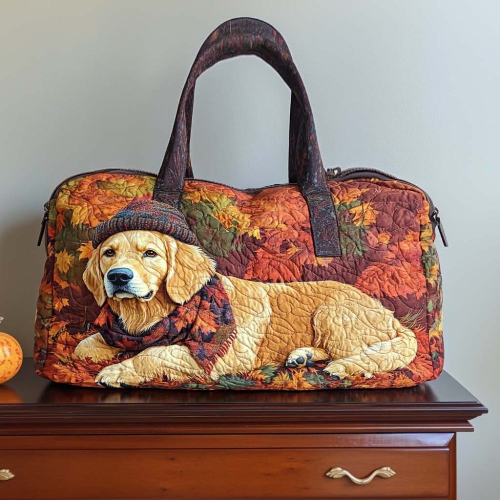 Shining Friend Quilted Duffle Bag