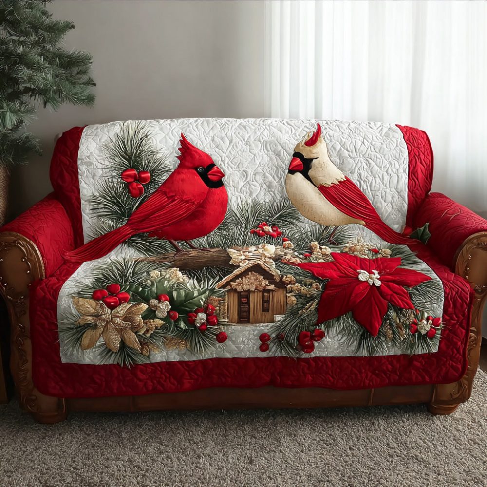 Silent Wing Grace Quilted Sofa Cover