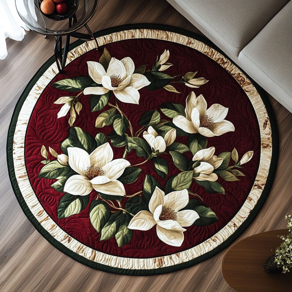 Southern Charm Quilted Round Mat