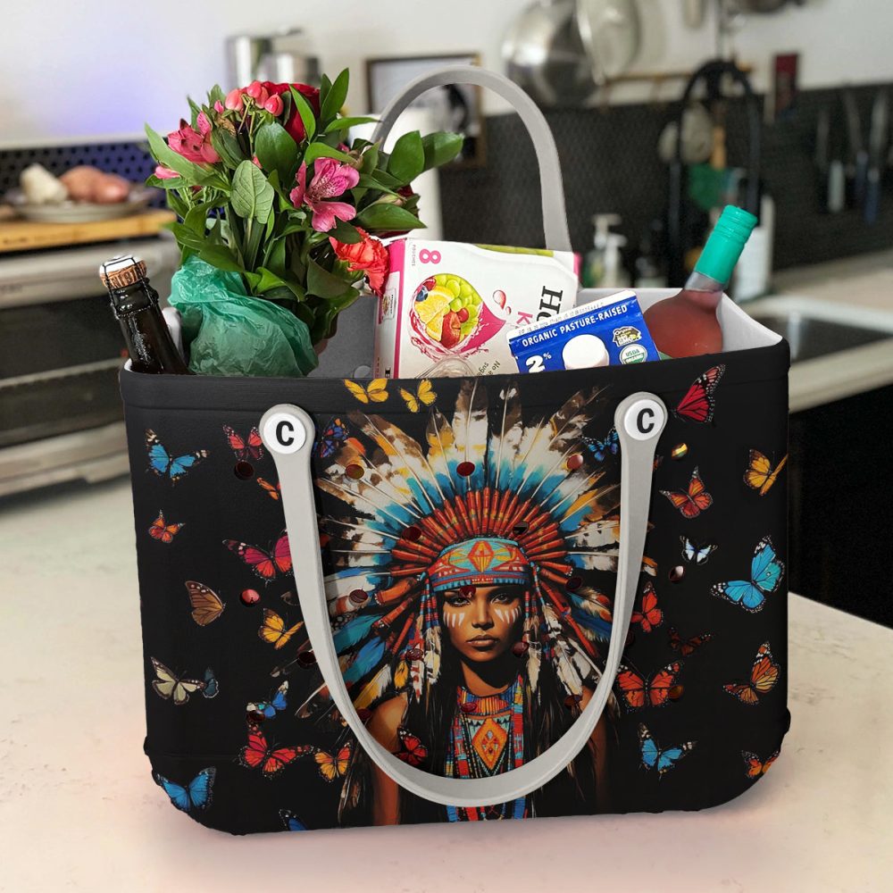 Bucket Tote Bag, Limited Edition Bogg Bag, Beach Bag Spirit Of Strength - Image 4