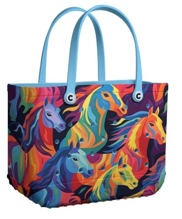Bucket Tote Bag, Limited Edition Bogg Bag, Beach Bag Spirit Of The Herd