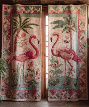 Standing Grace Quilted Curtains