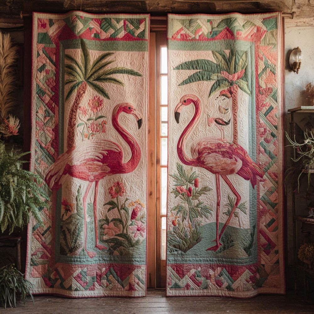 Standing Grace Quilted Curtains