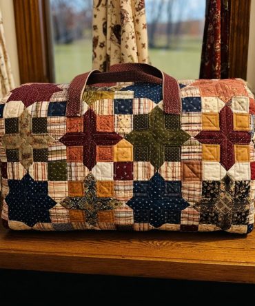 Star Spirit Quilted Duffle Bag