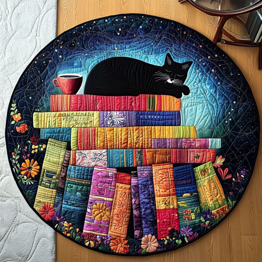 Storybook Slumber Quilted Round Mat