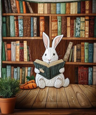 Storytime Sanctuary Quilted Blanket