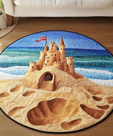 Summer Breeze Quilted Round Mat