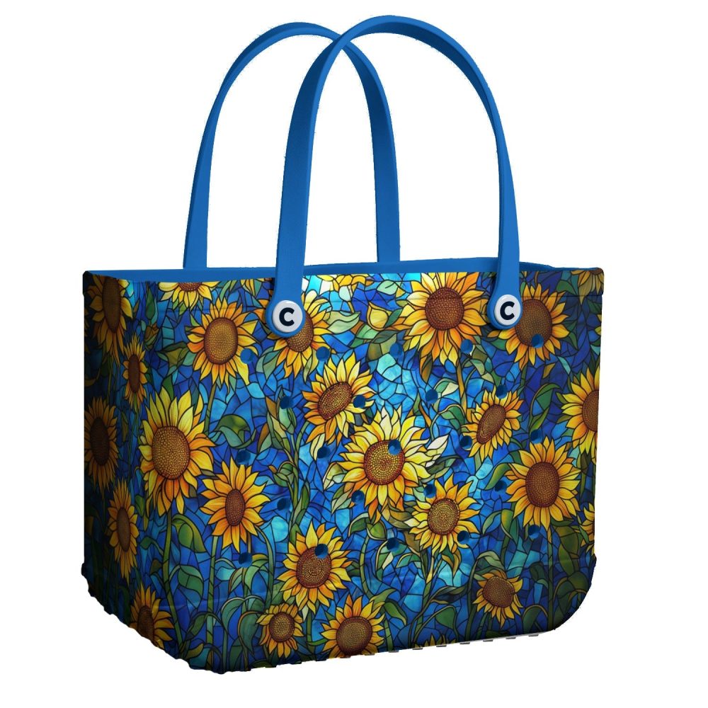 Vibrant Sunflower Tote Bag – Stylish & Spacious Stain-Resistant Handbag For Everyday Use