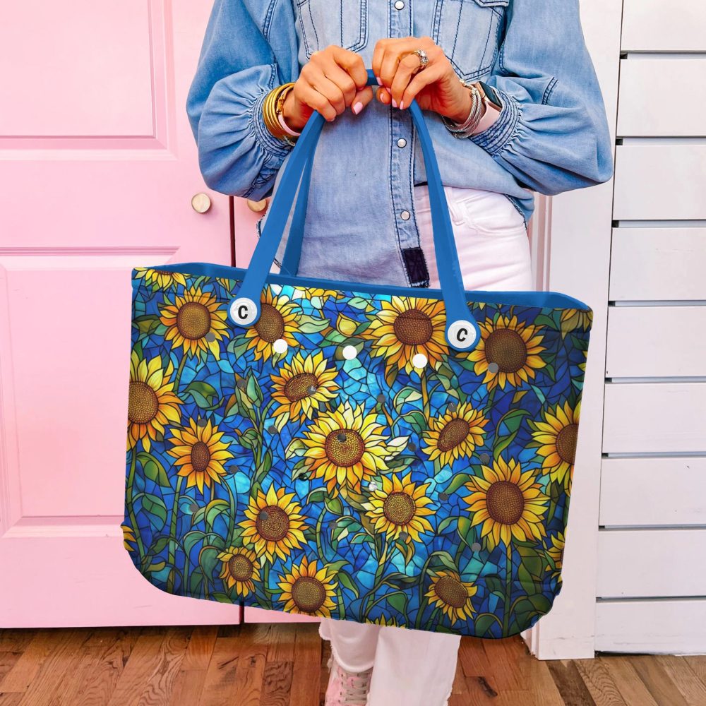 Vibrant Sunflower Tote Bag – Stylish & Spacious Stain-Resistant Handbag For Everyday Use - Image 5