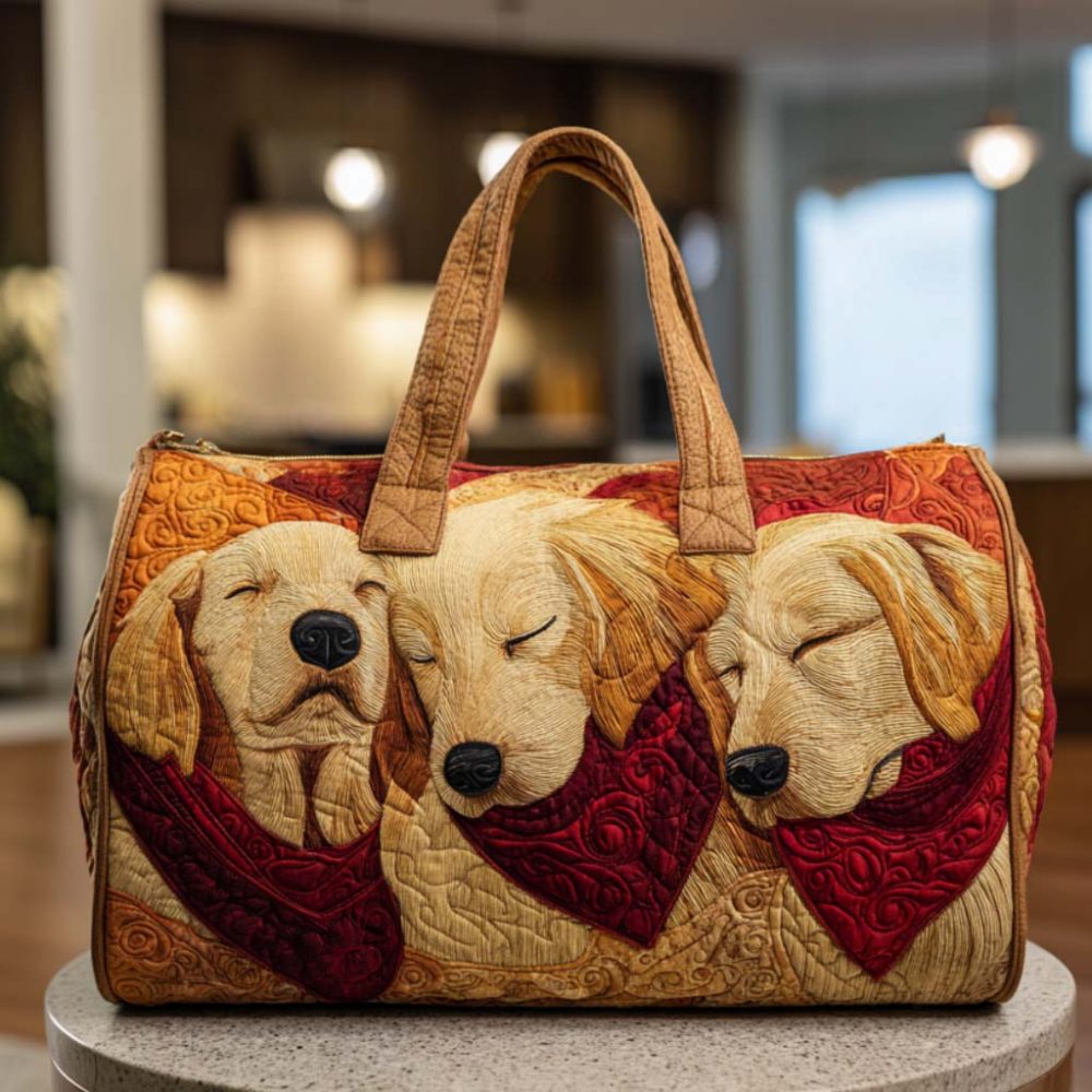 Sunny Days Quilted Duffle Bag