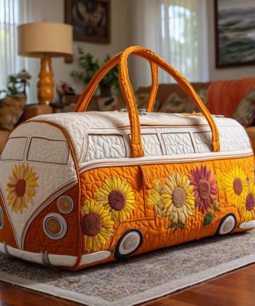 Sunny Van Quilted Duffle Bag