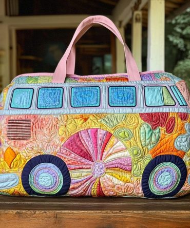 Sunshine Miles Quilted Duffle Bag