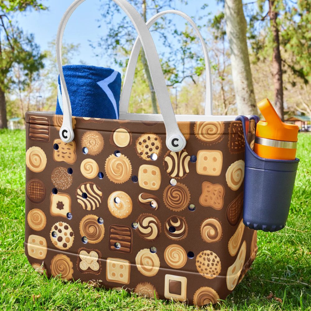 Bucket Tote Bag, Limited Edition Bogg Bag, Beach Bag Sweet Tooth - Image 3