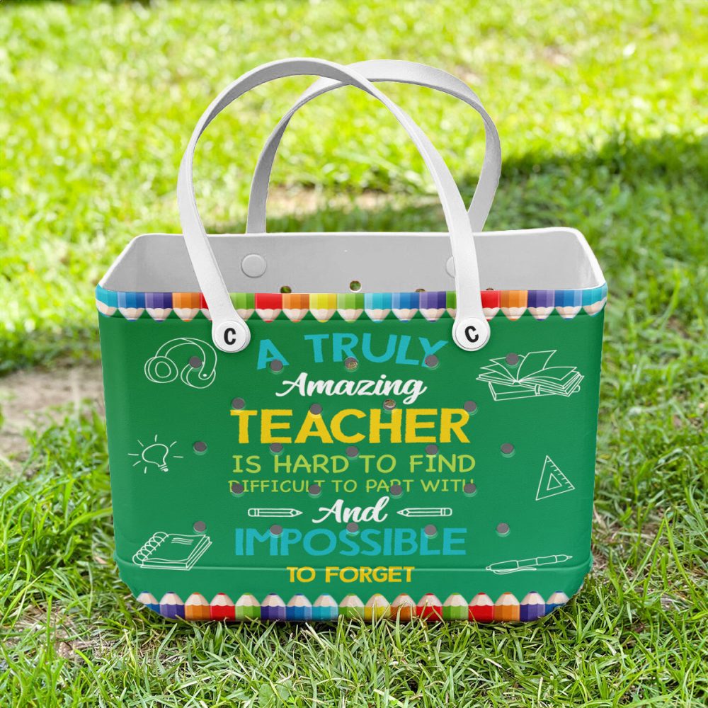 Bucket Tote Bag, Limited Edition Bogg Bag, Beach Bag Bright Minds - Image 4