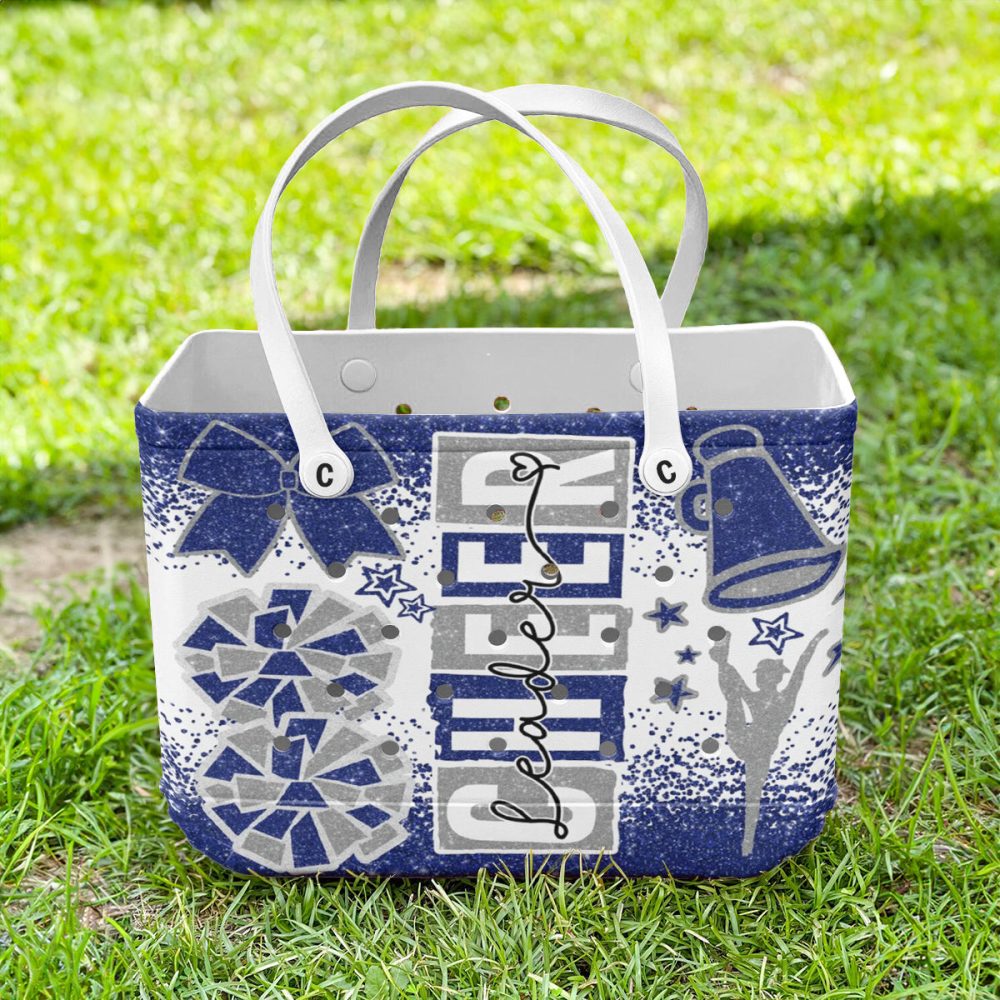 Bucket Tote Bag, Limited Edition Bogg Bag, Beach Bag Cheer Leader - Image 3
