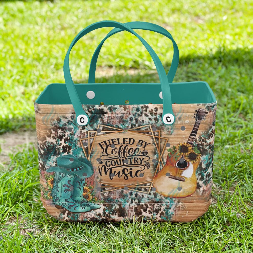 Bucket Tote Bag, Limited Edition Bogg Bag, Beach Bag Boots, Brew & Beats - Image 5