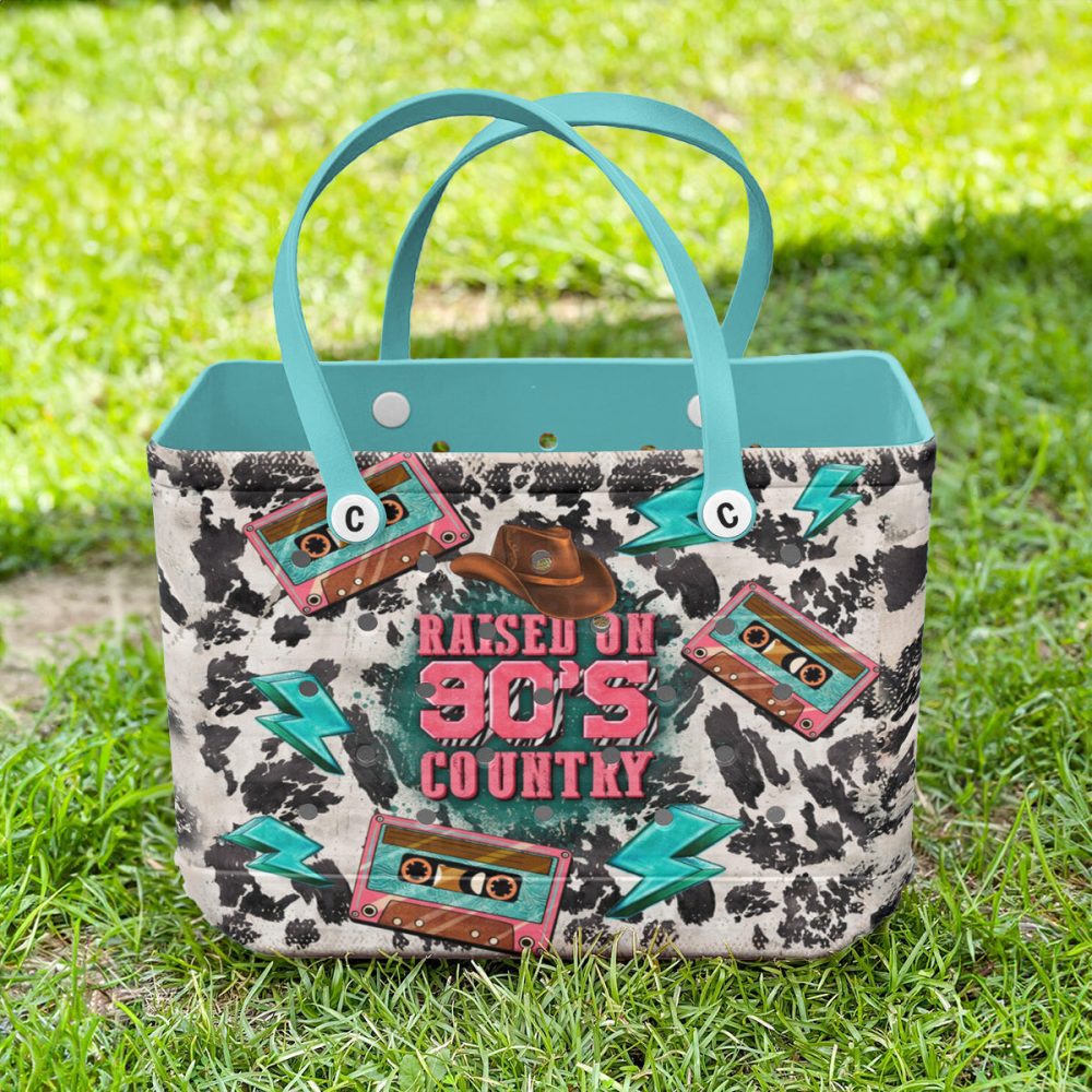 Bucket Tote Bag, Limited Edition Bogg Bag, Beach Bag 90'S Country Vibes - Image 4
