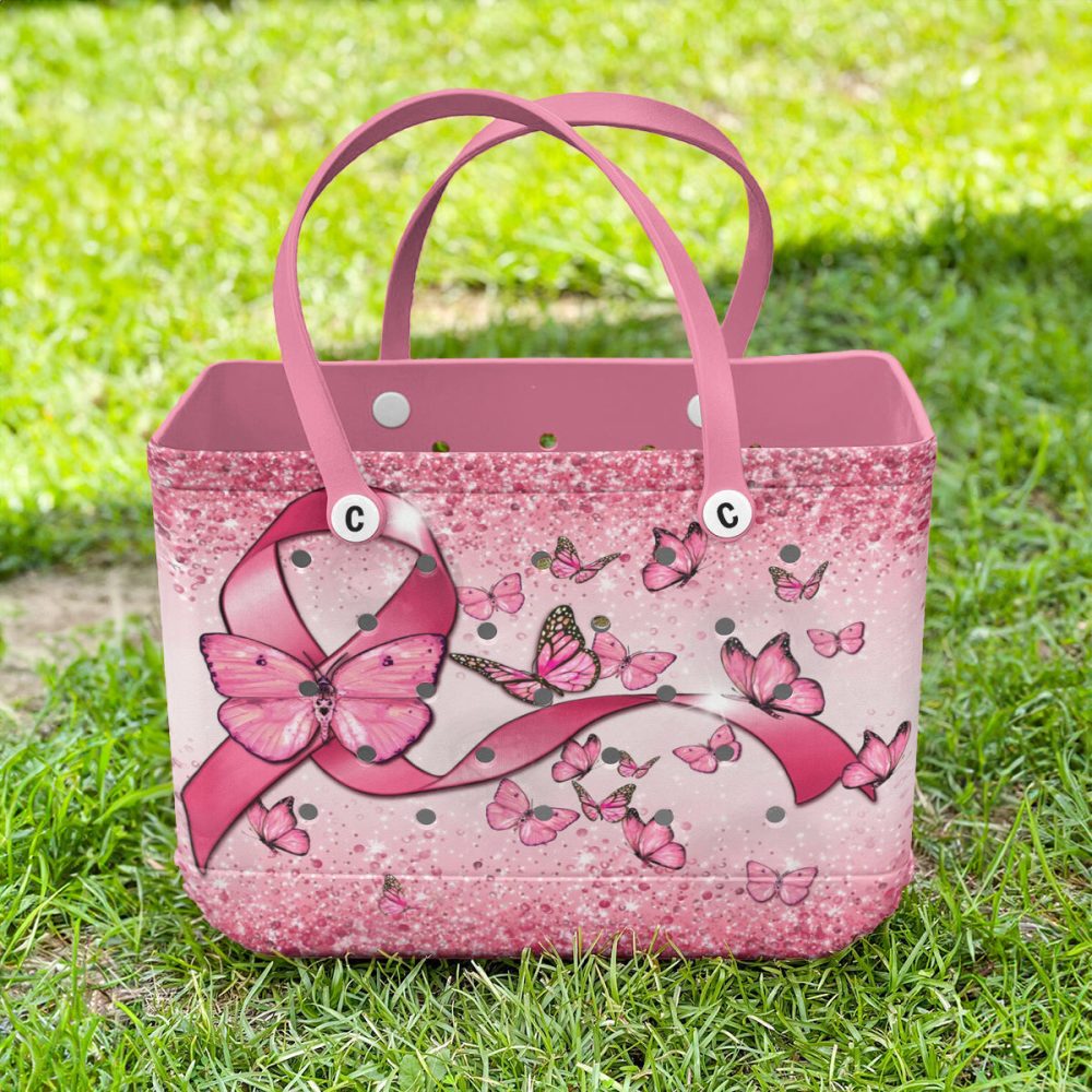Bucket Tote Bag, Limited Edition Bogg Bag, Beach Bag Bling Lepidoptera - Image 4