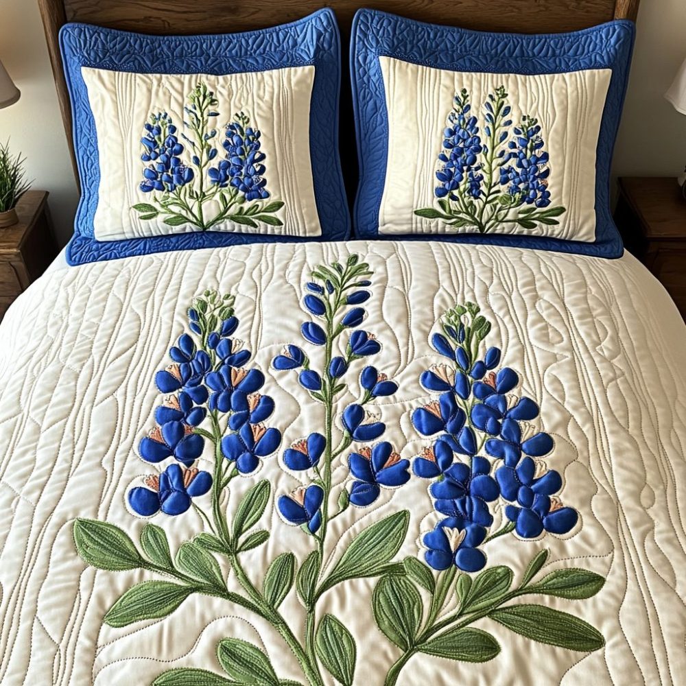 Texas Heritage 3-Piece Quilted Bedding Set