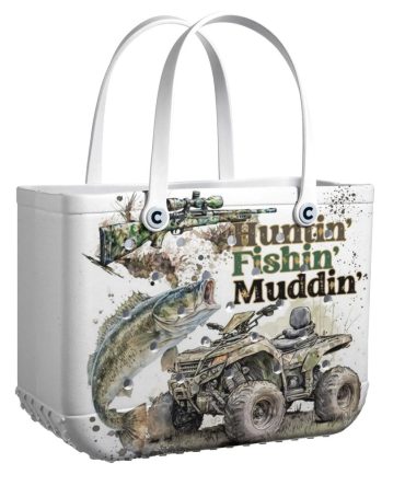 Bucket Tote Bag, Limited Edition Bogg Bag, Beach Bag The Wild Life