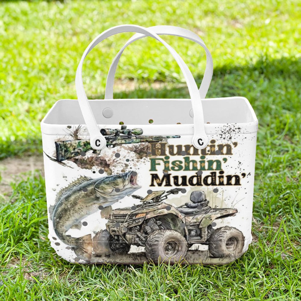 Bucket Tote Bag, Limited Edition Bogg Bag, Beach Bag The Wild Life - Image 3