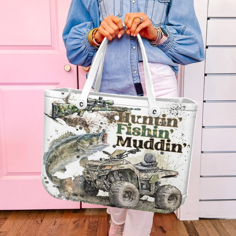 Bucket Tote Bag, Limited Edition Bogg Bag, Beach Bag The Wild Life - Image 5