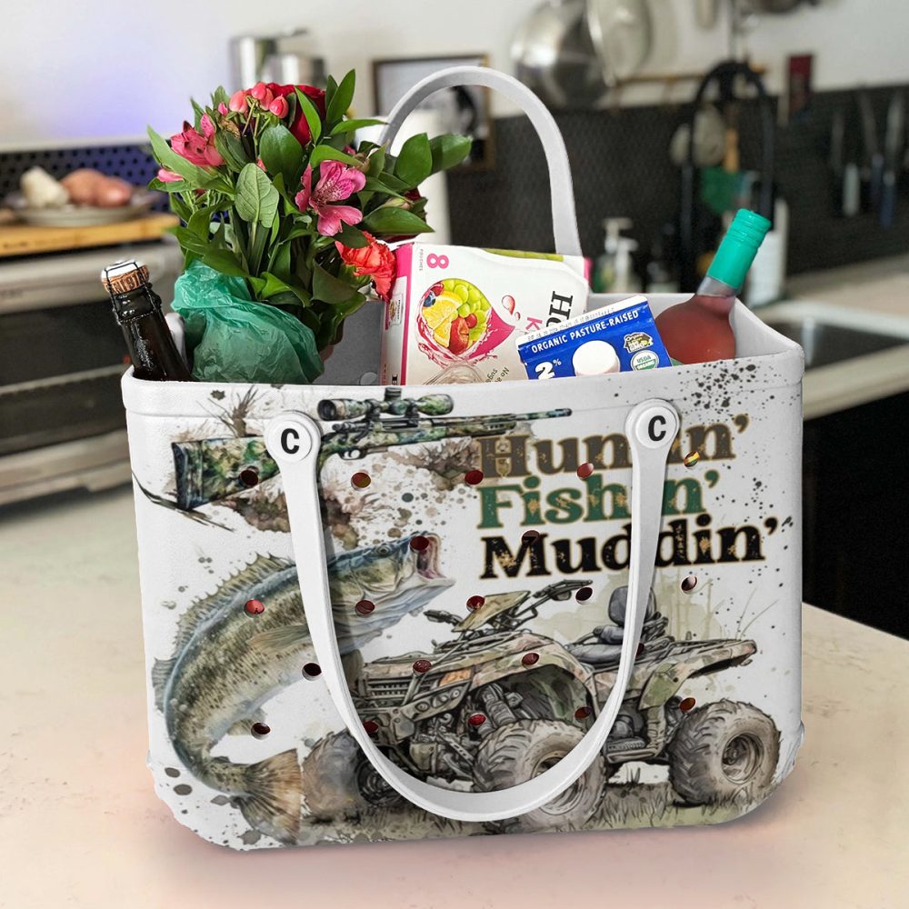 Bucket Tote Bag, Limited Edition Bogg Bag, Beach Bag The Wild Life - Image 4