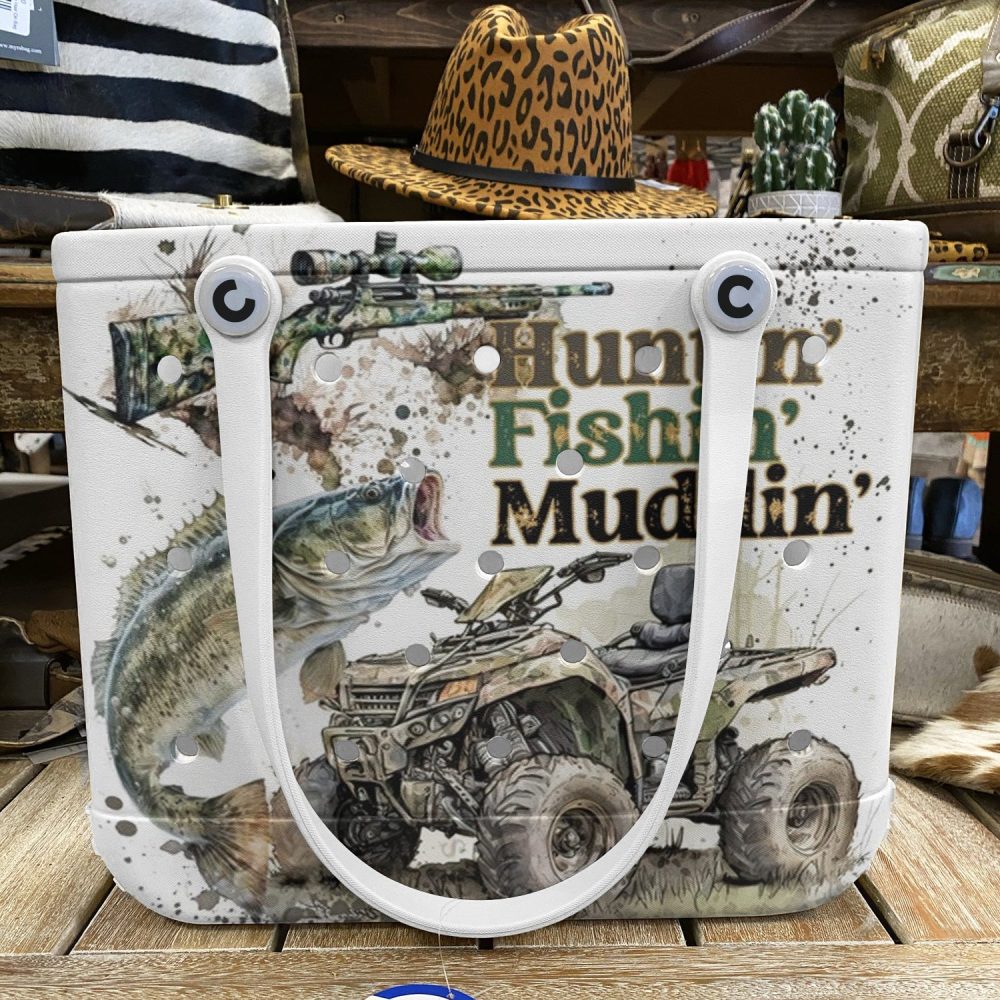 Bucket Tote Bag, Limited Edition Bogg Bag, Beach Bag The Wild Life - Image 6