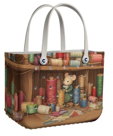 Bucket Tote Bag, Limited Edition Bogg Bag, Beach Bag Threadbare Tales