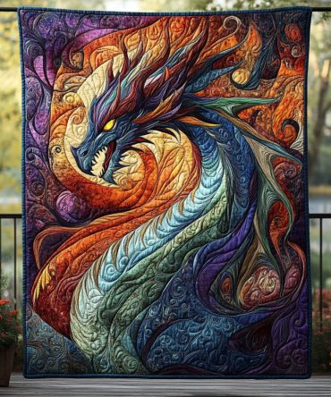 Thunderwing Quilted Blanket