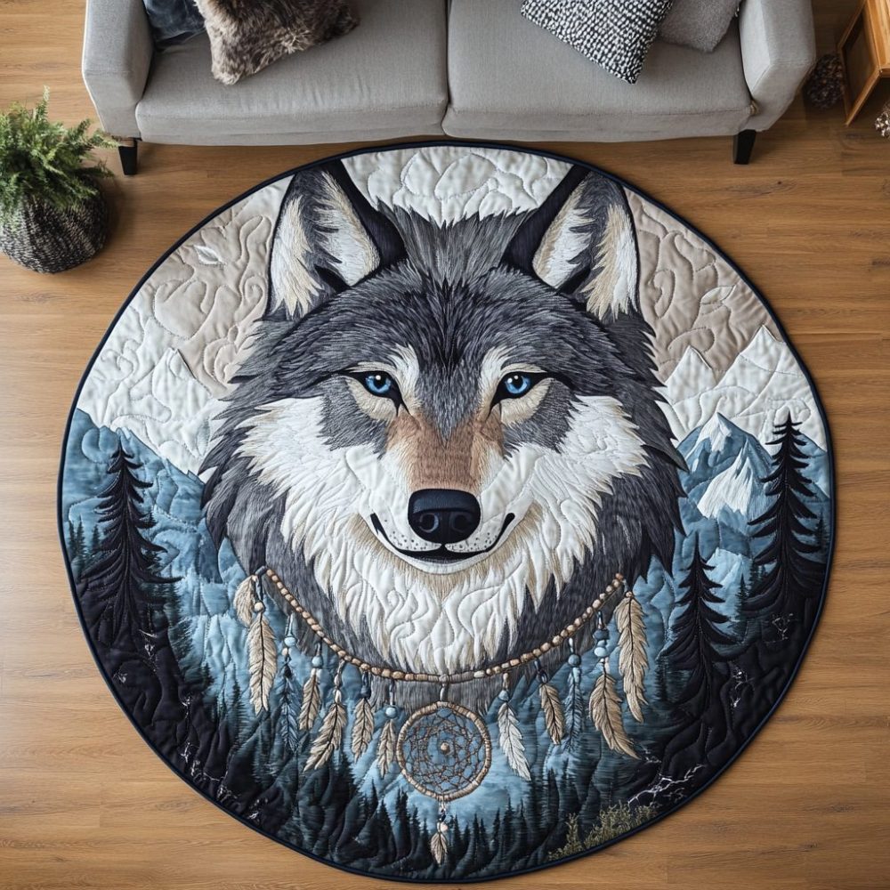 Timber Roamer Quilted Round Mat